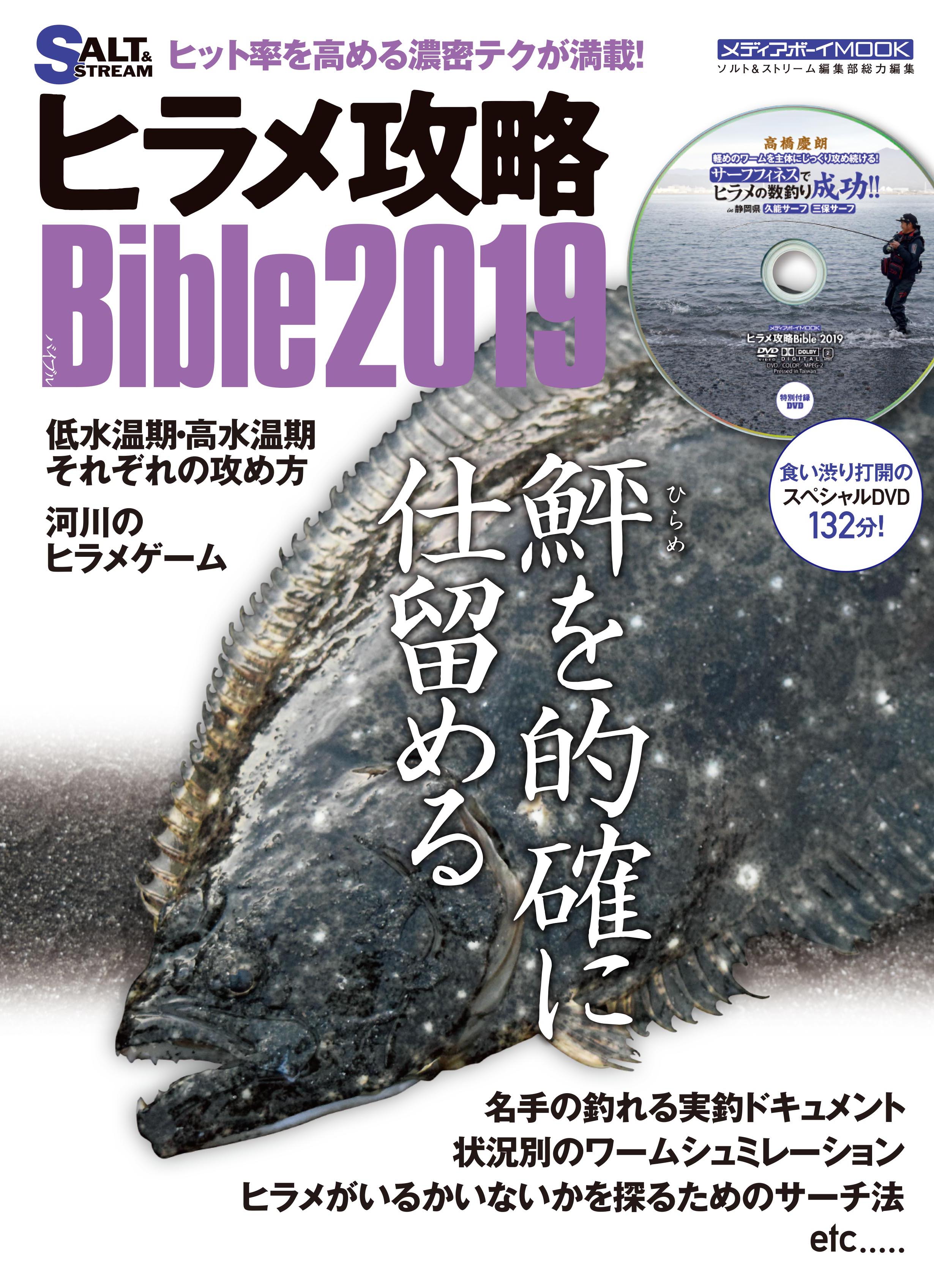 ヒラメ攻略Bible2019」が12月6日（木）に発売！ | 磯・投げ情報×ソルト